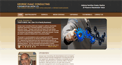 Desktop Screenshot of georgeisaac.com
